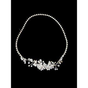 Silver/Crystal Bendable Hair Crown/Wreath